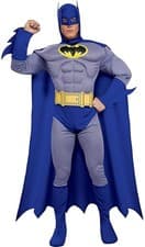 Image of Rubie's Batman Muscle Chest Adult Fancy Dress Costume