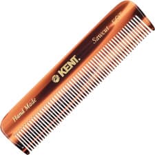 Image of Kent Handmade Coarse/Fine Toothed Styling Pocket Comb, Length-11.2 Cm