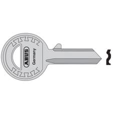 Image of ABUS 02706 24-41-885 Right Hand 4 Pin Key Blank