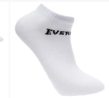 Image of Everlast Kids 2 Pack Trainer Socks Child Breathable Elasticated Trim junior 1-6