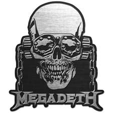 Image of MEGADETH Metal Pin Badge: VIC RATTLEHEAD: Official Merchandise fan gift £pbd