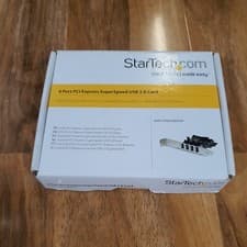 Image of StarTech.com 4 Port PCI Express PCIe SuperSpeed USB 3.0 Controller Card Adaptor