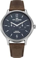 Image of Ben Sherman Mens  Watch, Analogue Classic Display and Leather Strap WB017UBR