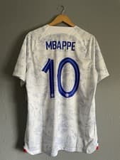 Image of France 2022-23 Away Shirt Mbappe Nike Size L BNWT