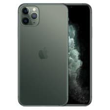Image of Apple iPhone 11 Pro Max with New Battery - 256GB - Unlocked - Green- Very Good