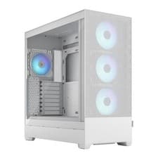 Image of Fractal Pop XL Air RGB, White, Full Tower Chassis w/ TG Window, 4x 120mm RGB Fan