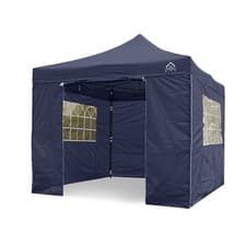 Image of All Seasons Gazebos 3mx3m Heavy Duty Waterproof Pop up Gazebo 4 Side Walls