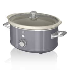Image of SWAN SF17021GRN 3.5L Slow Cooker Retro Grey - New Boxed Damaged