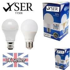 Image of LED GLS Lamp Light Bulbs Warm Cool White BULB B22 E27 5W 7W 12W 15W 18W