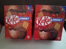 Image of 2x Kit Kat Chunky Large Milk Chocolate Easter Egg 190g NEW FREE P&P
