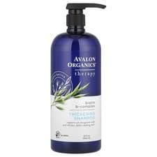 Image of Avalon Organics, Thickening Shampoo, Biotin B-Complex, 32 fl oz (946 ml)