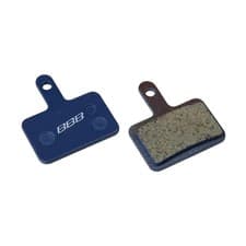 Image of DiscStop Shimano M525/M575 Disc Brake Pads Organic Blue BBS-53