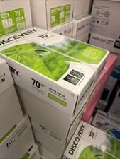 Image of 1 x BOX of Discovery A4 70gsm White Paper (Pack of 2500)