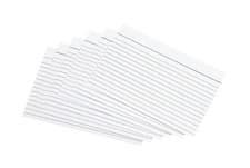 Image of 5 Star Record Cards Ruled Both Sides 6x4in 152x102mm White