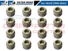 Image of 16x VALVE STEM SEAL SEALS 1.9 ASZ GENUINE VICTOR REINZ