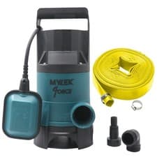 Image of Submersible Water Pump Electric Dirty Clean Flood 750W with 5m Heavy Duty Hose