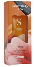 Image of SANCTUARY SPA Signature Rich Hand Cream 60ml Moisturising Vegan BOXED BRAND New