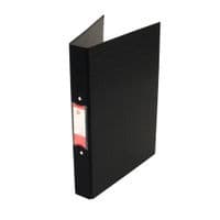 Image of 5 Star Office 2 O-Ring Binder A4 Polypropylene Black (Pack of 10)
