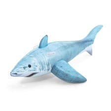 Image of Bestway Realistic Shark Pool Float, Kids Inflatable 1.83 m x 1.02 m, White
