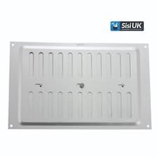 Image of Adjustable Air Vent Cover, Hit & Miss Airflow Aluminium Internal External Walls!