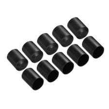 Image of 10pcs Heat Shrink End Cap 30mm ID 2:1 Ratio Waterproof Electrical Wire Wrap
