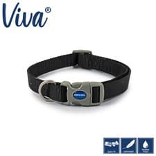 Image of Ancol Adjustable Nylon Collar - Durable, Comfortable, Weatherproof & Lightweight