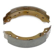Image of Delphi LS1717 Rear Axle Brake Shoe Set For Citroen Dacia Peugeot Renault
