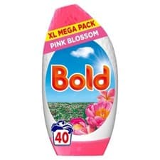 Image of Bold Washing Gel Pink Blossom 40 washes