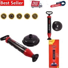 Image of Drain Plunger Red / Black