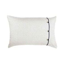 Image of Bedeck Of Belfast Emaya Standard Pillowcases - Cotton Sateen - Set of 2 - Teal