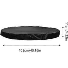 Image of Trampoline Cover Rain Dust Cover Waterproof Weatherproof Weather Protection Wrap