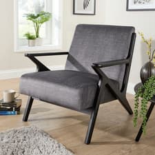 Image of Cavera Armchair Modern Accent Chair Upholstered Furniture Seating Plush Foam