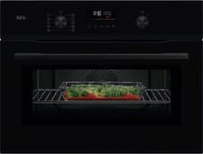 Image of AEG NKK6N50PB Combination Microwave and Oven in Black REFURBISHED