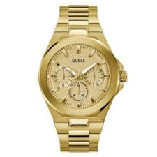 Image of Guess Watch Mens Gents Dashboard Gold 50m Water Resistant GW0798G2 RRP £235