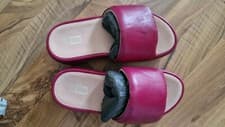 Image of Fitflop Luxury Sliders, UK4, New without box. Pool slides, summer, stylish. Pink