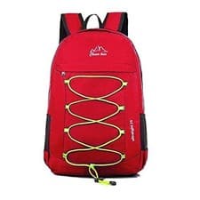 Image of Outdoor Water Resistant Hiking Backpack Red