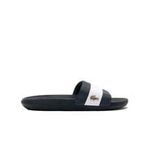 Image of Lacoste Croco Slide 120 3 Womens Navy Sliders