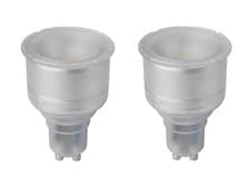 Image of LED GU10 PAR16 DIMMABLE Long Body 74mm 5W Warm White 240v Megaman 2 pack
