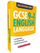 Image of English Language: GCSE Revision Cards for AQA English with free app (GCSE Grade