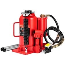 Image of 20Ton Low Profile Air Hydraulic Bottle Jack Pneumatic All Welded Car Truck RV🔥