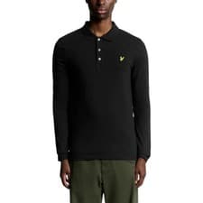 Image of Lyle and Scott Mens Polo Shirt Pullover Summer Golf Top Long Sleeve Tee S-XL