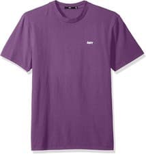 Image of 🟣 OBEY Men’s Eyes Pigment-Dyed Tee (XL, Dusty Purple) – Heavyweight Streetwear