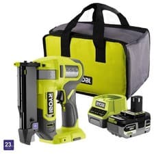 Image of Ryobi 18V ONE+™ Airstrike 23 Gauge Pin Nailer Kit *New Model* 1X 4.0Ah