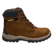 Image of DeWalt Titanium Mens Sundance Leather S3 WR Safety Steel Toe Lace Up Boots