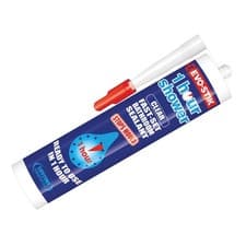Image of Evo-Stik 1 Hour Shower Sealant 310ml - Clear