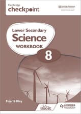Image of Cambridge Checkpoint Lower Secondary Science Workbook 8: Second Edition