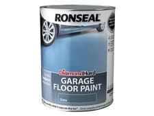 Image of Ronseal Diamond Hard Garage Floor Paint Slate 5 litre RSLDHGFPSL5L