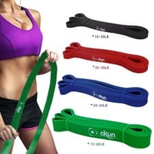 Image of Professional Resistance Bands Heavy Duty Loop Set for Muscle Training & Yoga