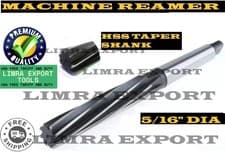 Image of HSS Machine Reamer Dia 5/16" With Taper Shank MT 1- Cut Edge 2-1/4" - OAL 5-3/8"