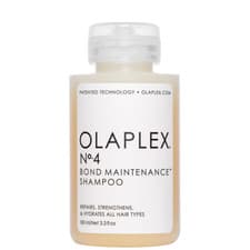 Image of Olaplex No. 4 Bond Maintenance Strengthening and Reparative Hair Shampoo 100ml